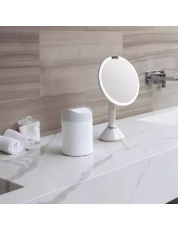 Mini Poubelle à bascule - 1,5L  - Blanc 2