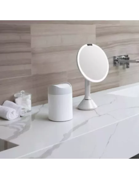 Mini Poubelle à bascule - 1,5L  - Blanc