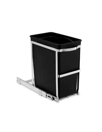 Poubelle Coulissante pour placard  - 1 Bac - 30L