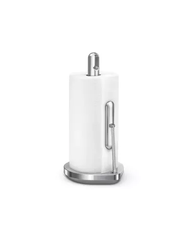 Porte Essuie-tout avec Bras de tension - Inox Brossé