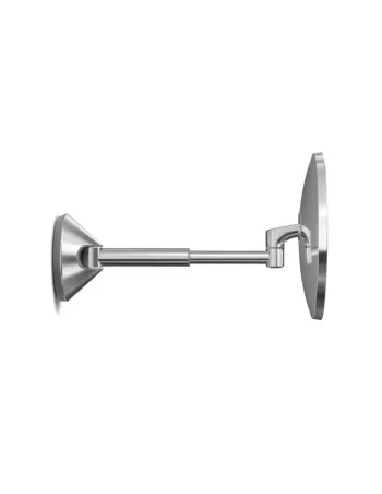 Miroir Mural Lumineux  -Grossissant X5 - Cablé- - Inox Brossé ST3003 2