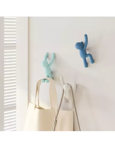 Patère murale Buddy Hooks - Pastel - Lot de 3