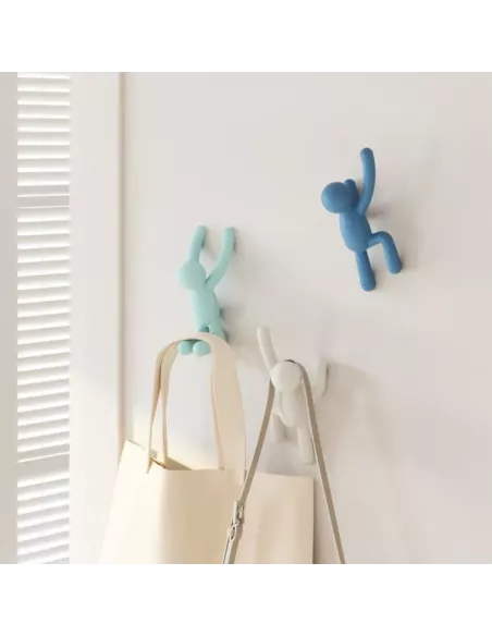 Patère murale Buddy Hooks - Pastel - Lot de 3