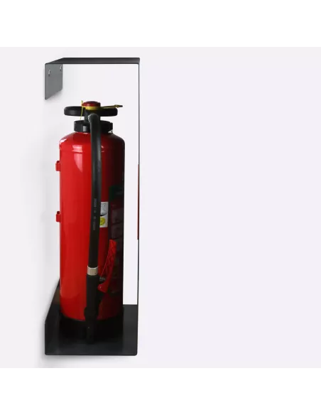 Coffret cache Extincteur Design - Fire Small -  Gris