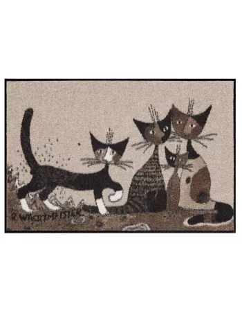 Tapis Entrée Intérieur - Serafino and Friends - 50x75 cm