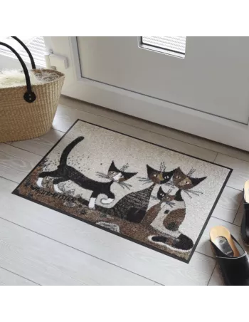 Tapis Entrée Intérieur - Serafino and Friends - 50x75 cm 2