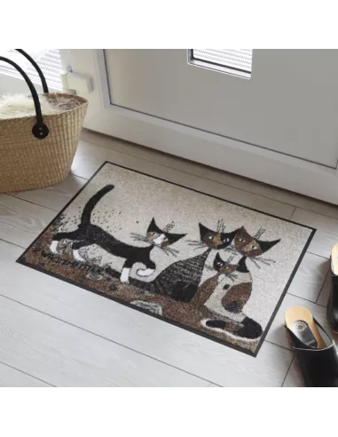 Tapis Entrée Intérieur - Serafino and Friends - 50x75 cm