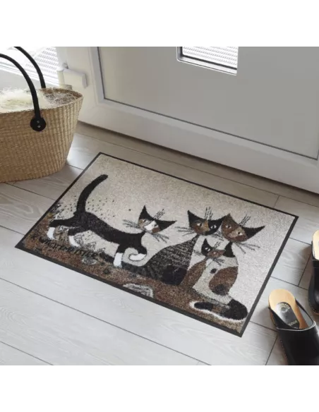 Tapis Entrée Intérieur - Serafino and Friends - 50x75 cm