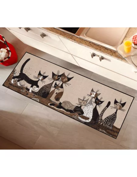 Tapis de Couloir Original Serafino and Friends 60x180 cm