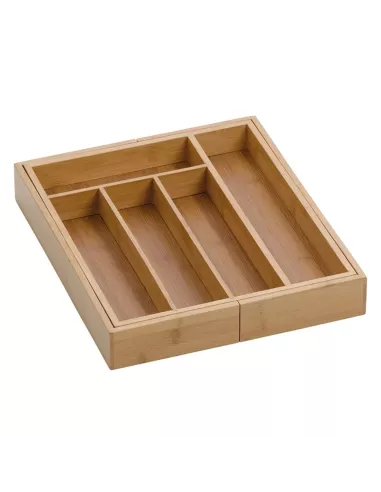 Range Couverts Extensible - Kalma Bambou -28 à 39 cm