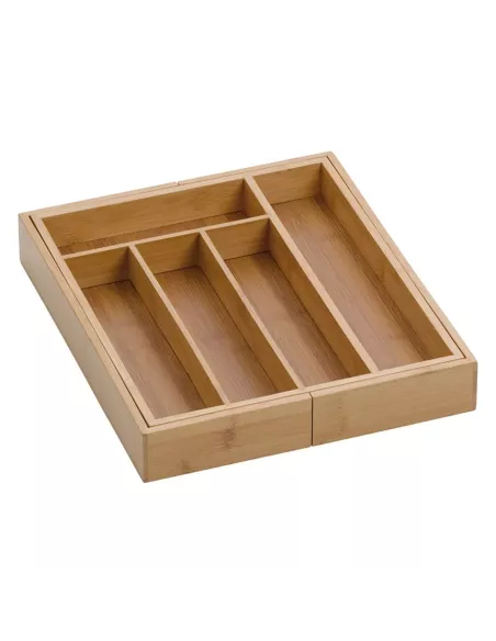 Range Couverts Extensible - Kalma Bambou -28 à 39 cm