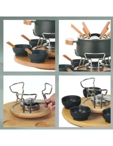 Carrousel à fondue Natura (23 pièces) - Kela