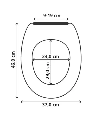 Abattant WC Original Chouette - Kleine Wolke