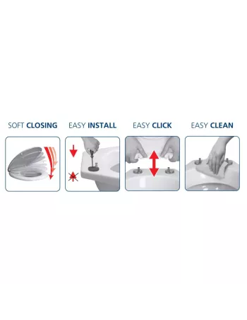 Abattant WC Original Wall - Kleine Wolke 2