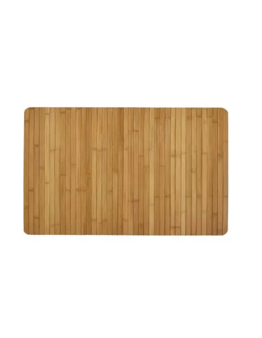 Caillebotis Salle de Bain Bambus 50x80 - Kleine Wolke