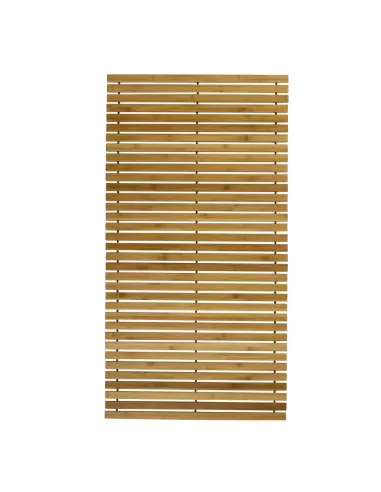 Caillebotis Salle de Bain Bambus XL 60x115 - Kleine Wolke