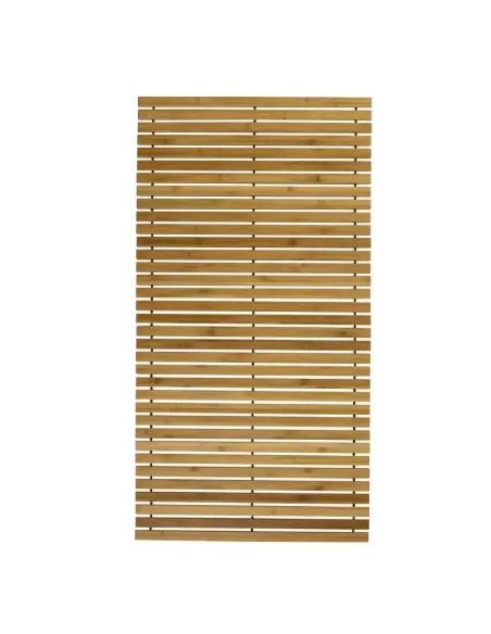 Caillebotis Salle de Bain Bambus XL 60x115 - Kleine Wolke