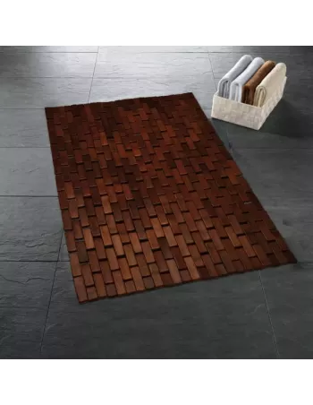 Caillebotis Salle de Bain Palito Brun - Kleine Wolke