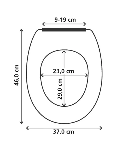 Abattant WC Original Papillons - Kleine Wolke