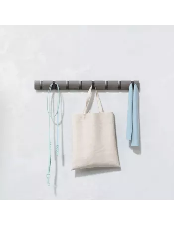 Porte manteau mural - Flip 8 Crochets - Gris / Etain Umbra 2