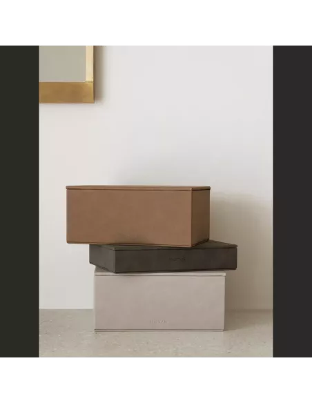 Boîte à bijoux - Sahla - Indian Tan - Taille L  de la marque Blomus