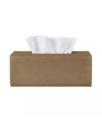 Boîte à Mouchoirs - Sahla en Suédine - Coloris Indian Tan