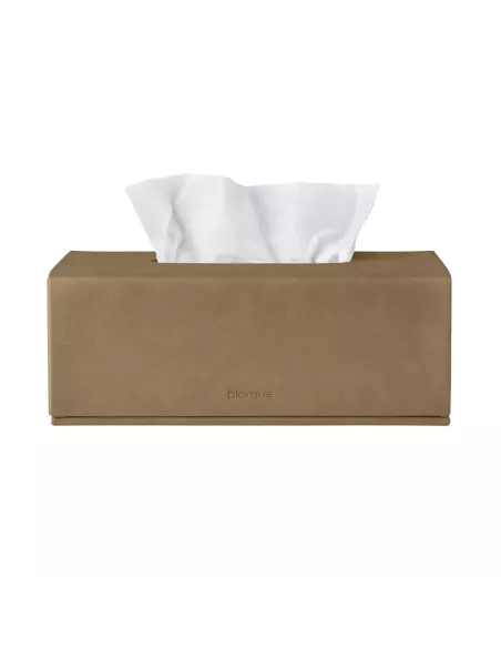 Boîte à Mouchoirs - Sahla en Suédine - Coloris Indian Tan