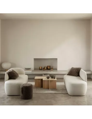 Canapé Chaise longue 160cm - Kuon - Blomus - 4 Coloris /2 tissus