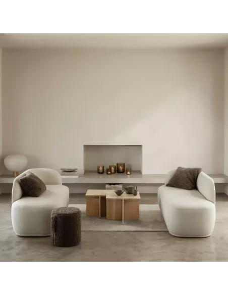 Canapé Chaise longue 160cm - Kuon - Blomus - 4 Coloris /2 tissus