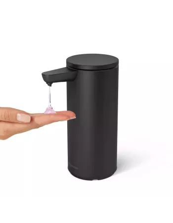 Distributeur Savon automatique à Capteur - Rechargeable - 266ml - Noir Mat