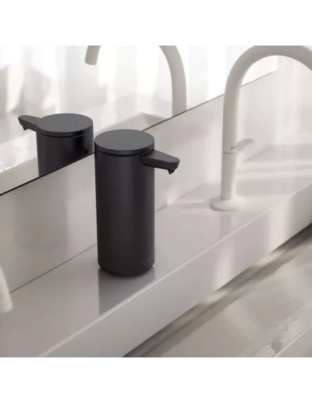 Distributeur Savon automatique à Capteur - Rechargeable - 266ml - Noir Mat