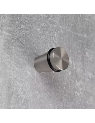 Patère Design Cône en Inox Massif - Keilbach