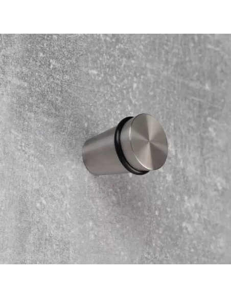 Patère Design Cône en Inox Massif - Keilbach