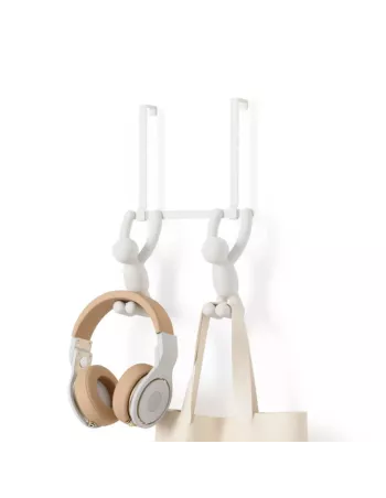 Patère Porte Buddy OTD Double Hook Blanc - Umbra