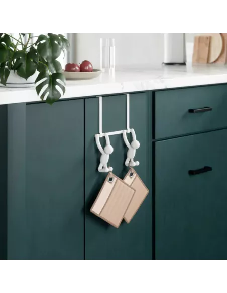 Patère Porte Buddy OTD Double Hook Blanc - Umbra