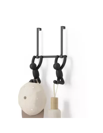 Patère Porte Buddy OTD Double Hook Noir - Umbra