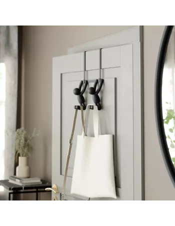 Patère Porte Buddy OTD Double Hook Noir - Umbra 2