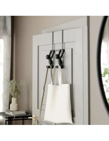 Patère Porte Buddy OTD Double Hook Noir - Umbra