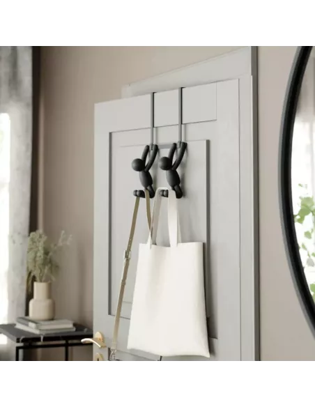 Patère Porte Buddy OTD Double Hook Noir - Umbra
