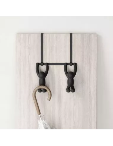 Patère Porte Buddy OTD Double Hook Noir - Umbra