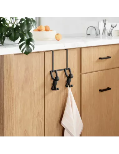 Patère Porte Buddy OTD Double Hook Noir - Umbra