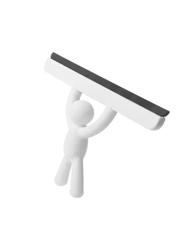 Raclette de Douche Buddy Blanc - Umbra