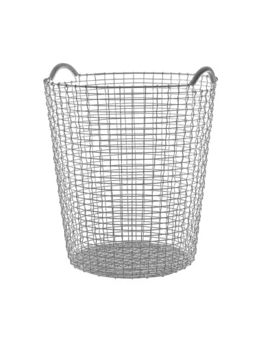 Panier à Linge Classic 80 - Blanc Acier Galvanisé