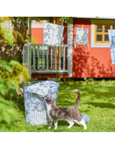 Panier à Linge Classic 80 - Blanc Acier Galvanisé