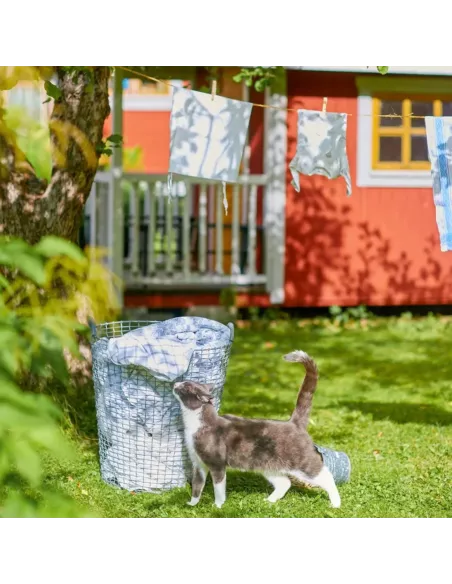 Panier à Linge Classic 80 - Blanc Acier Galvanisé