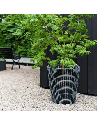 Panier à Linge Classic 80 - Blanc Acier Galvanisé