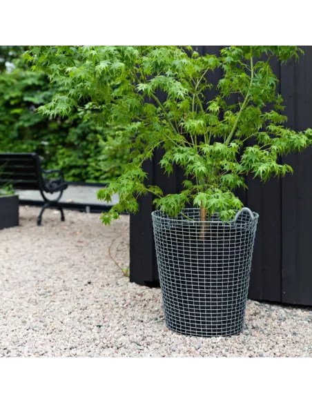 Panier à Linge Classic 80 - Blanc Acier Galvanisé