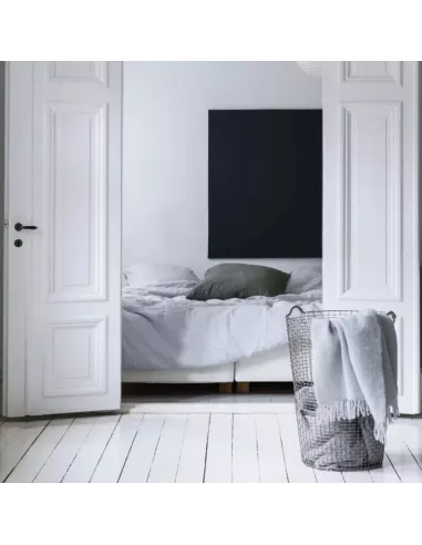 Panier à Linge Classic 80 - Blanc Acier Galvanisé