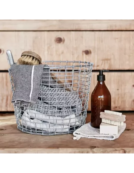 Panier Rangement Mural Métal Bin 16 Inox - Acier inoxydable