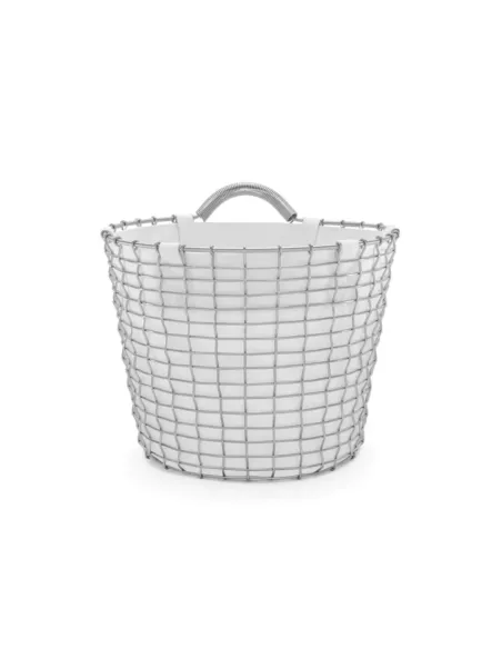 Panier Rangement Mural Métal Bin 16 Inox - Acier inoxydable